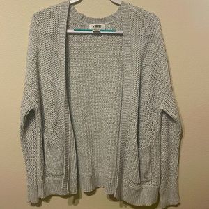 PINK crochet cardigan